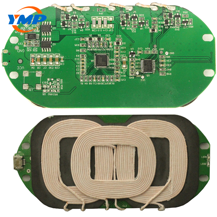 wireless charger PCBA custom patch 3 coils 5V-1A transmitter